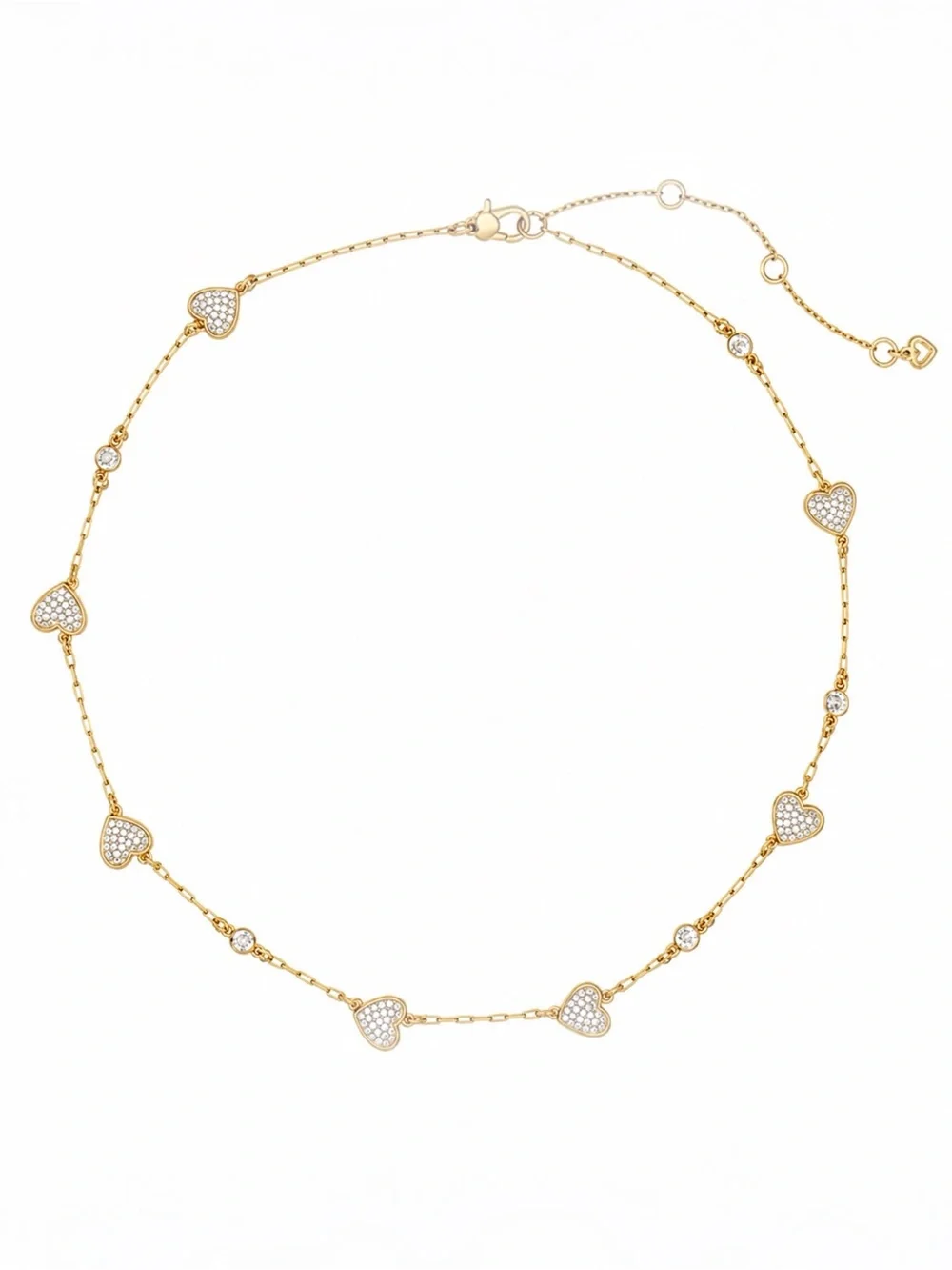 Kate Spade With All My Heart Pavé Scatter Necklace